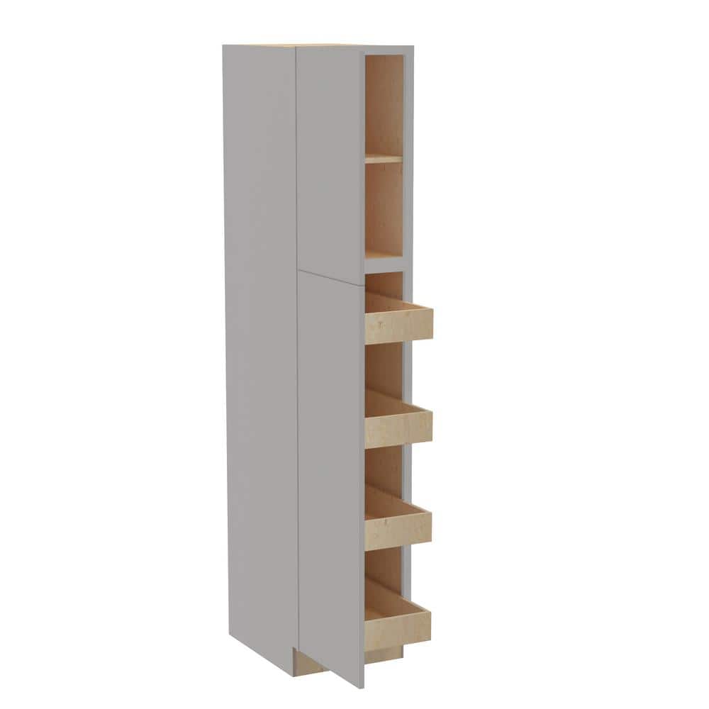 Hargrove 18 in. W x 24 in. D x 84 in. H Assembled Plywood Pantry Kitchen Ca