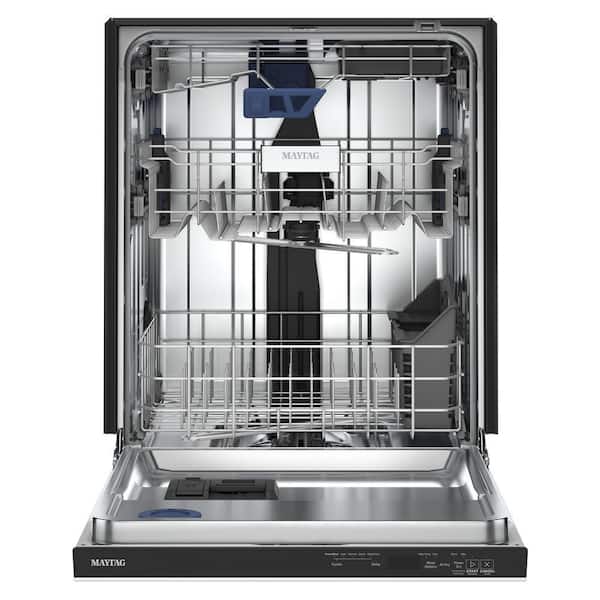 24 in. Top Control Built-In Tall Tub Dishwasher in White with PowerBlast Cycle and PowerDry