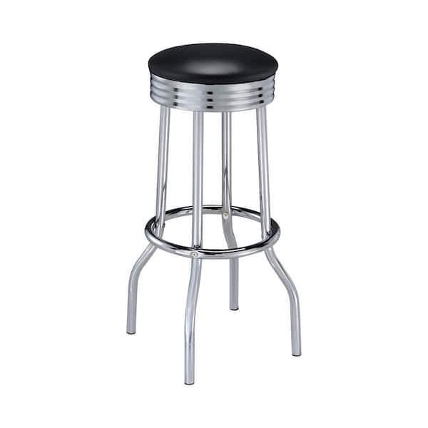 TRINITY 30 Swivel Stool, Assembled, Chrome