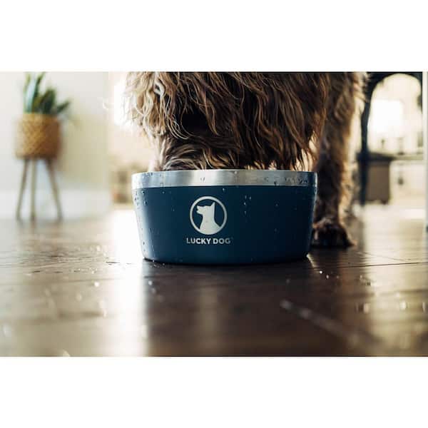 Lucky Dog® Rotating Double Food & Water Kennel Dog Bowls – luckydogdirect
