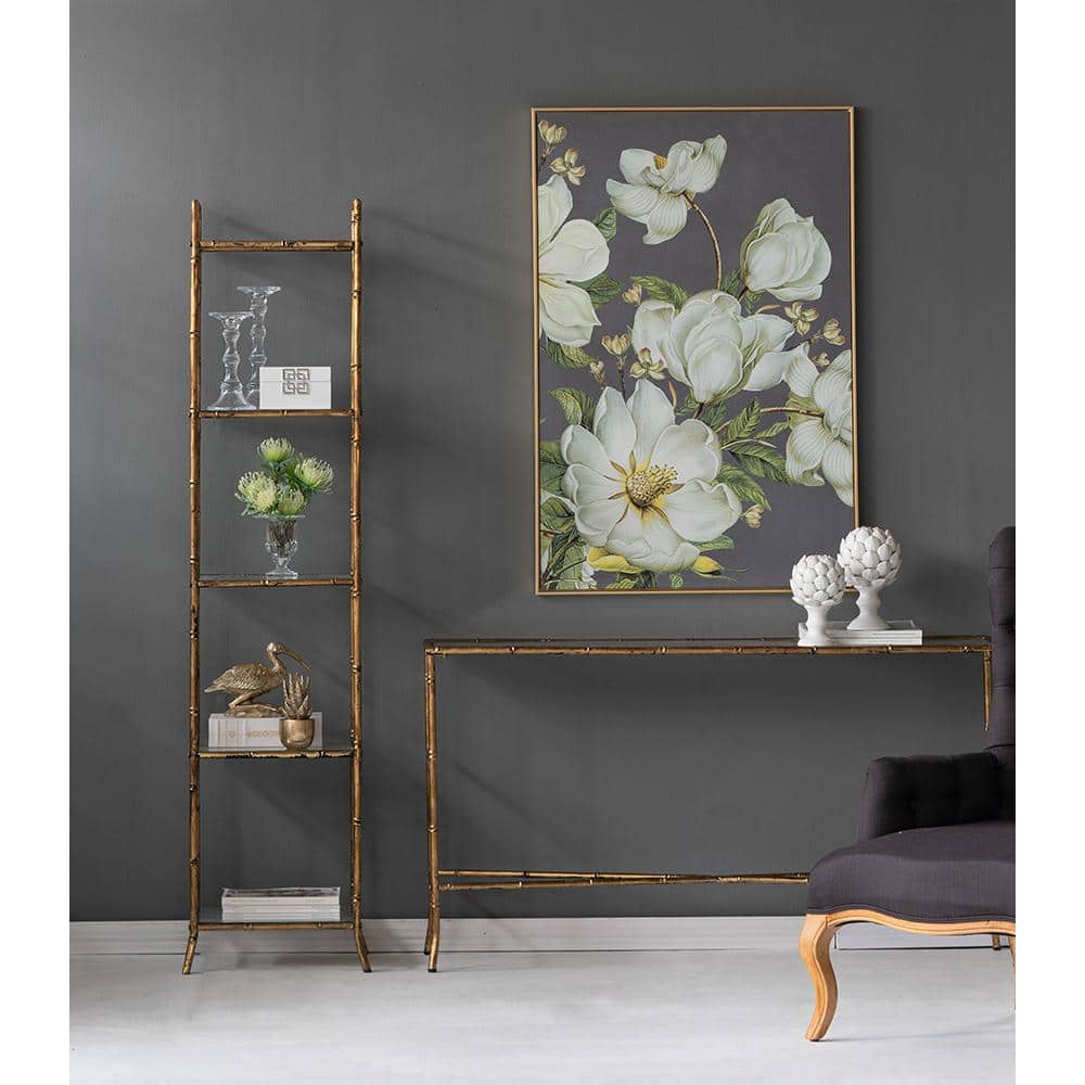 1 Piece Framed Nature Botanical Wall Art Print 47.2 in. x 31.5 in. Home Dec