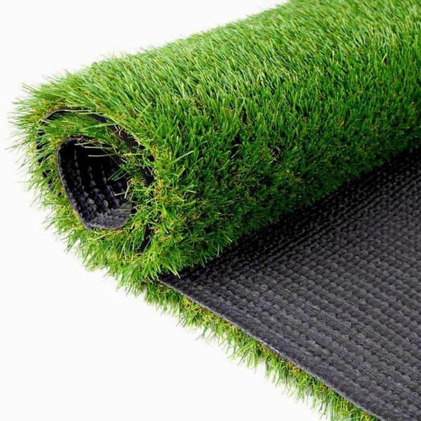 LITA Premium Deluxe 7 ft. x 15 ft. Green Artificial Grass