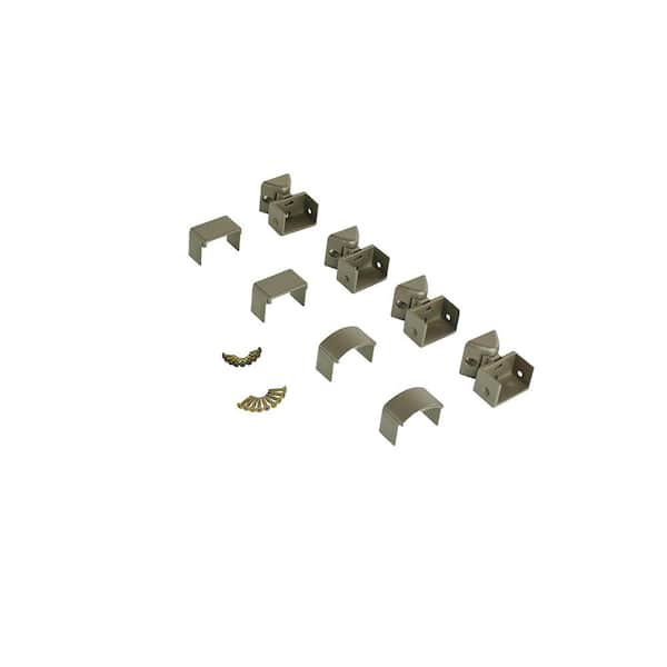 Westbury Aluminum Railing C10 - C80 Angle Swivel Mount Bronze Fine Texture Aluminum Per Pack Specialty Mounts for Level Railing Kit (4-Pieces)