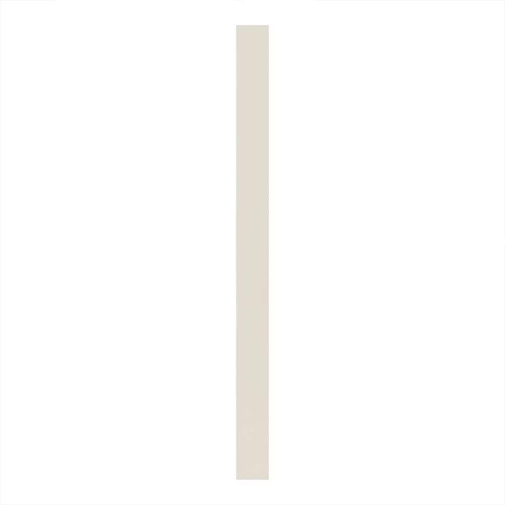 Hampton Bay Avondale 3 in. W x 42 in. H Cabinet Filler in Antique White ...