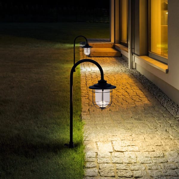 Hampton Bay Bayline Low Voltage Coastal Matte Black Outdoor