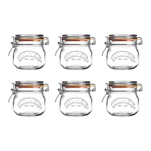 Gibson Home 6-Piece 5 oz. Glass Jars with Lids - 20587635