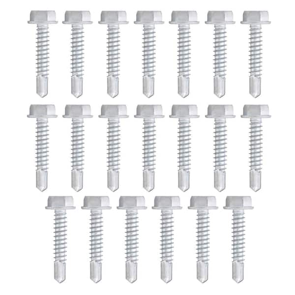 Keeper E-Track Metal Screws 1/4 in. x 1-1/4 in. (20-Pack)