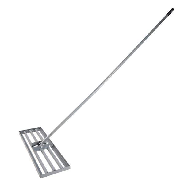 Avex 79.5 in. Iron Handle Heavy Duty Tool Lawn Leveling Rake