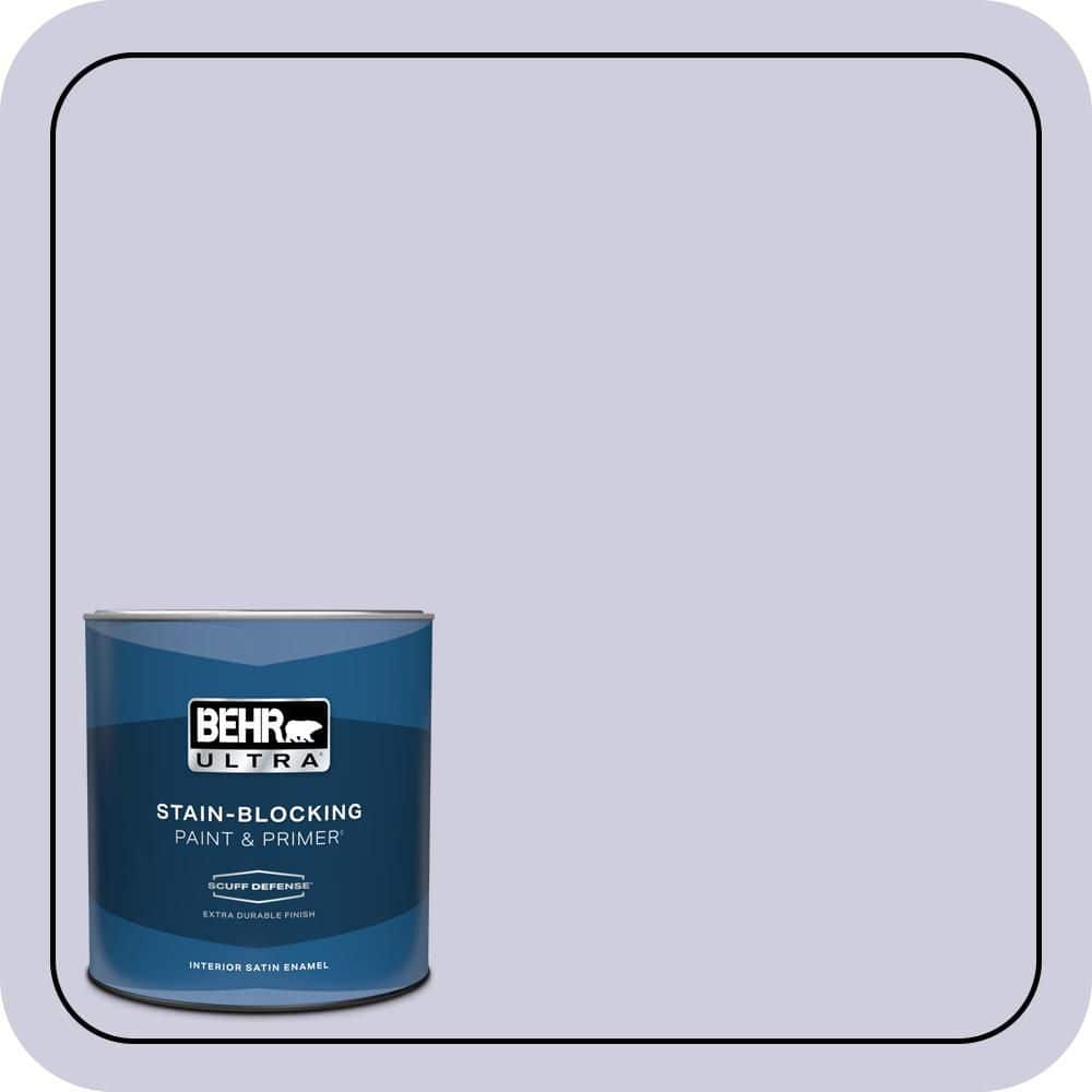1 qt. #640C-2 Lavender Sparkle Extra Durable Satin Enamel Interior Paint & Primer price history on PriceWatchPro
