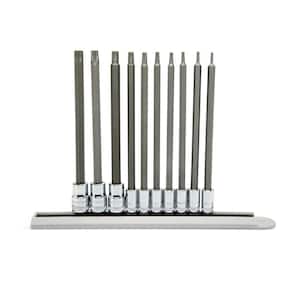 GEARWRENCH 1/4 in. and 3/8 in. Drive 6-Point 10 mm Socket Set (10