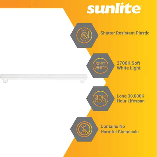 Sunlite 39-in. 150-Watt Equivalence Integrated LED Dimmable