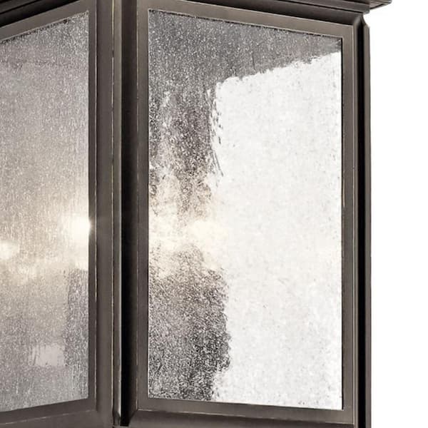 Wiscombe Park 4-Light Olde Bronze Outdoor Hardwired Wall Lantern Sconce with No Bulbs Included (1-Pack)