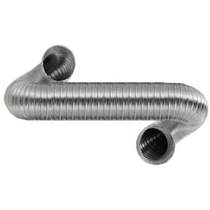 TURBRO 5.9 in. x 6.5 ft. Non-Insulated Flexible Exhaust Hose for Portable  Air Conditioner, Counter-clockwise 707-90-013 - The Home Depot