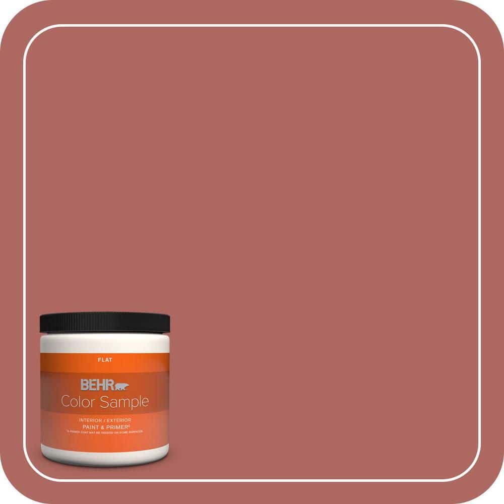 8 oz. #PPU2-13 Colonial Brick Flat Interior/Exterior Paint & Primer Color Sample price history on PriceWatchPro