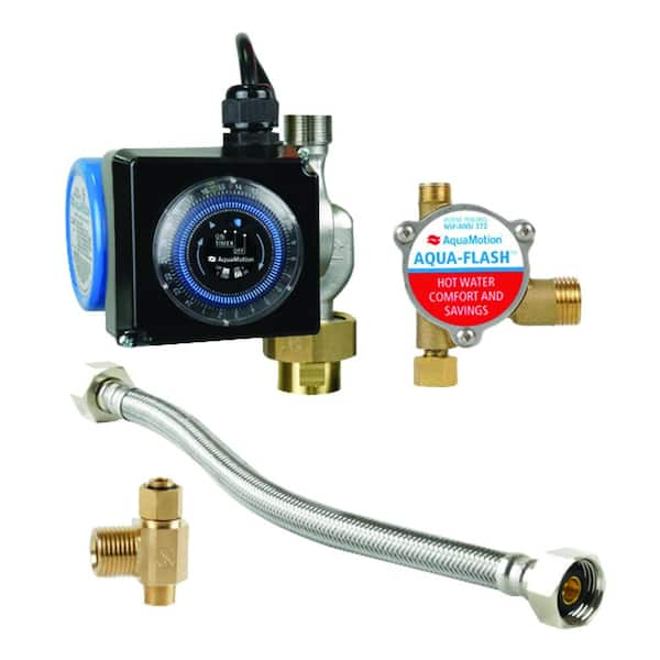 Reviews for AquaMotion Stainless Steel Hot Water Recirculating Pump Kit ...