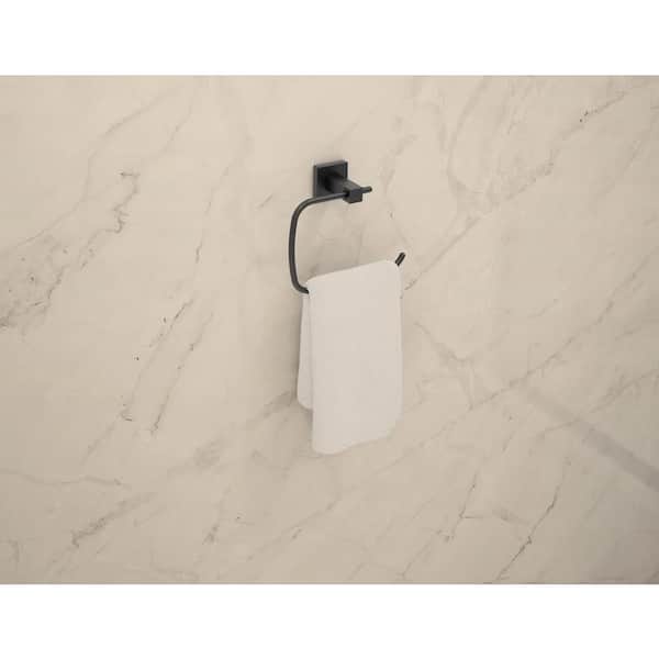 Preston Marble & Wood Paper Towel Holder