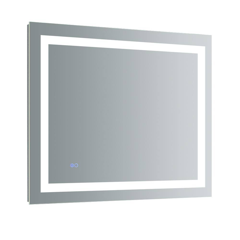Frameless 36" x 30" Clear LED Bathroom Vanity Mirror