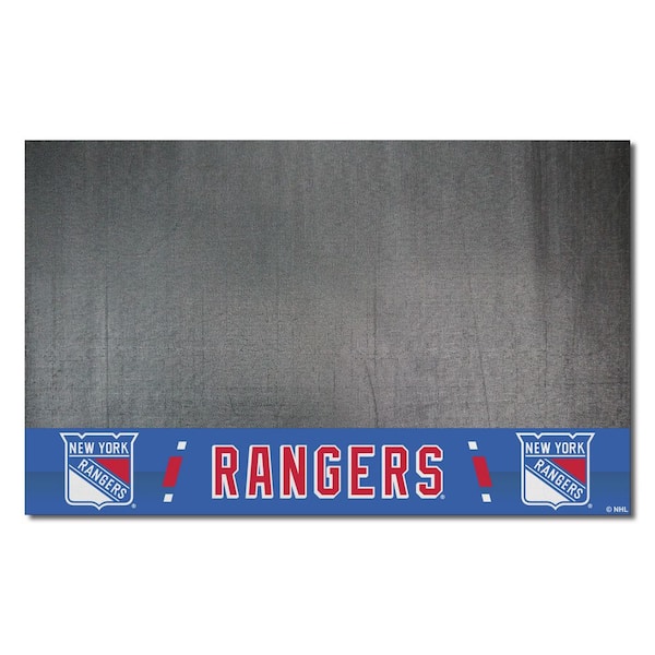 FANMATS New York Rangers 26 in. x 42 in. Grill Mat