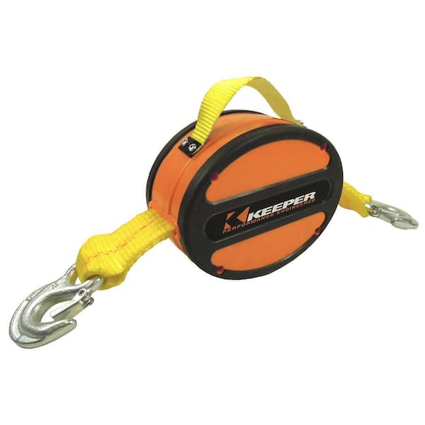 Keeper 15 ft. Retractable Tow Strap