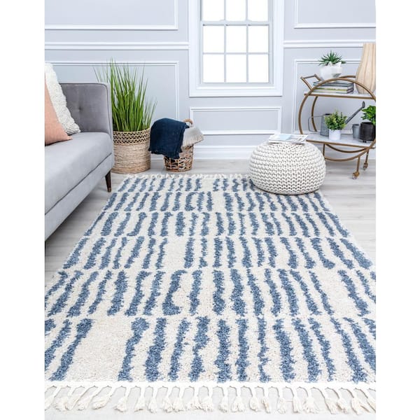 Penguin Rugs Penguin Family Area Rug White and Gray Carpets Winter