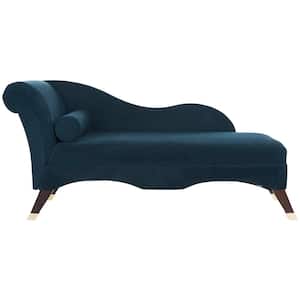 Caiden Navy Chaise Lounge