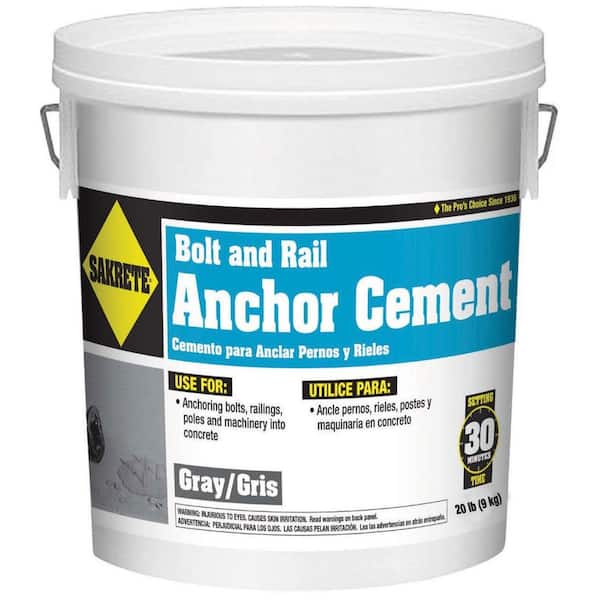 SAKRETE 20 lb. Gray Anchor Cement