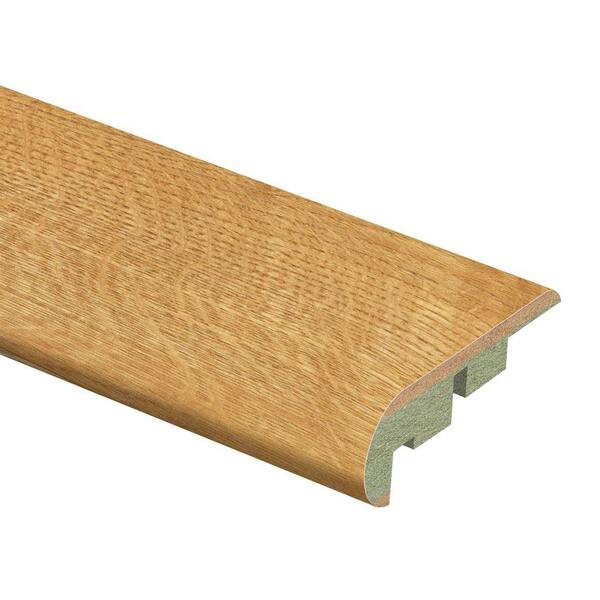 Zamma Natural Oak 3/4 in. Thick x 2-1/8 in. Wide x 94 in. Length Laminate Stair Nose Molding