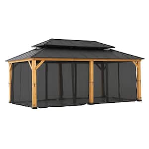 Universal Mosquito Netting for 12 ft. x 20 ft. Gazebos