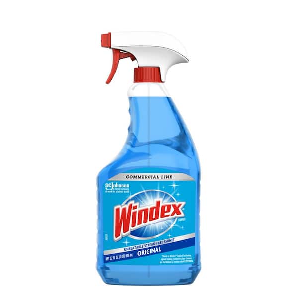 Windex 32 oz. Commercial Line Trigger Bottle Original Glass Cleaner