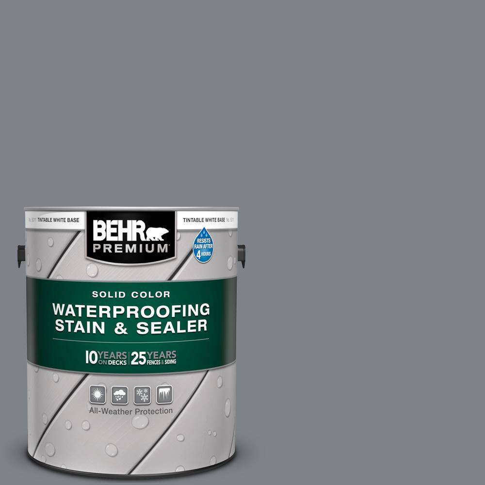 1 gal. #N530-5 Mission Control Solid Color Waterproofing Exterior Wood Stain and Sealer price history on PriceWatchPro