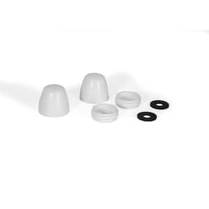 Pp835-30 Plumb Pak Cd 2 Plastic Round Toilet Bolt Cap Caps for sale online 