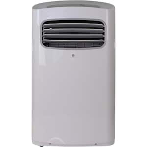 14,000 BTU Portable Air Conditioner Cools 700 Sq. Ft. with Remote Control in White