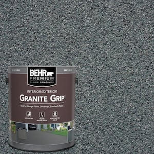 1 Gal. #GG-01 Slate Ivory Decorative Flat Interior/Exterior Concrete Floor Coating