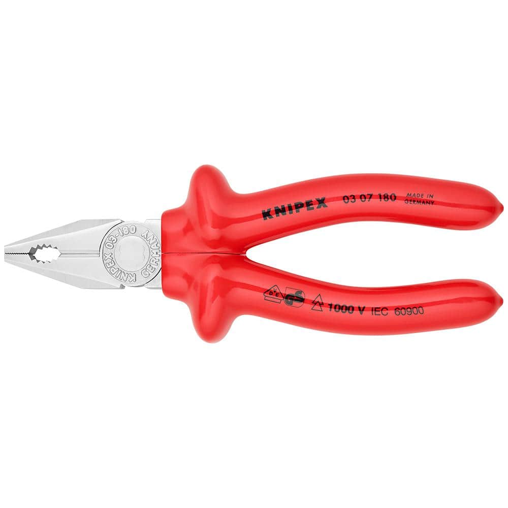 7-1/4 in. Insulated Combination Pliers with Chrome Finish price history on PriceWatchPro