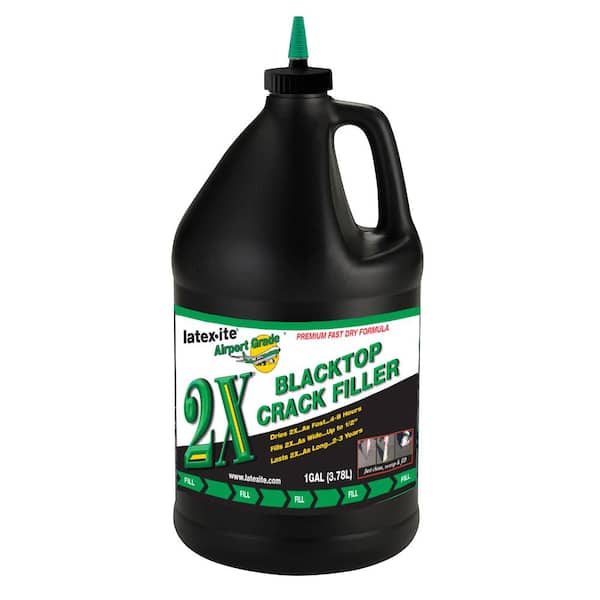 Latex-ite 1 Gal. 2X Premium Blacktop Crack Filler