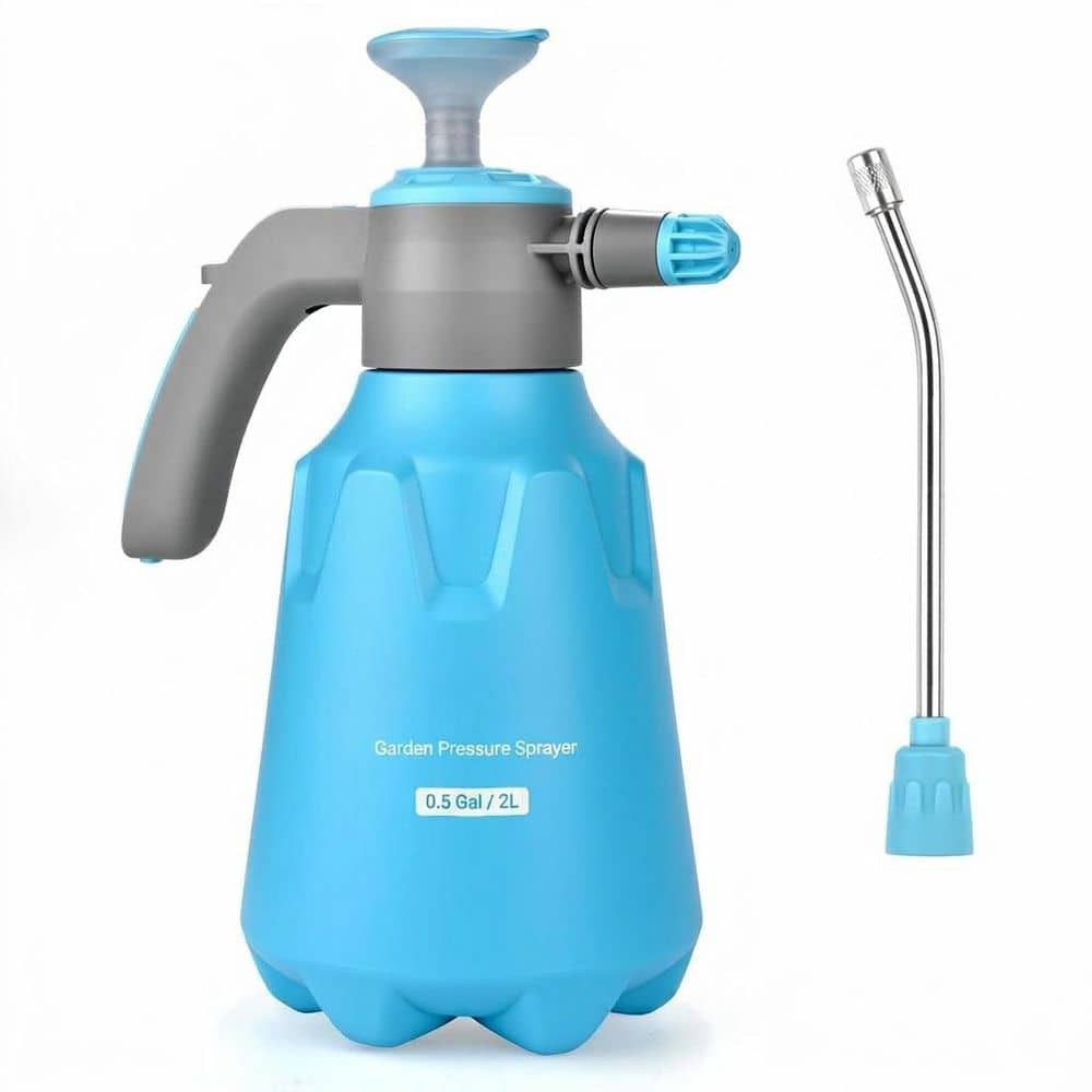 Hand Pump Sprayer 1/2 Gallon 68 Oz Leak-Proof Water Mister Spray Bottle 2L Adjustable Nozzle Extended Rod price history on PriceWatchPro