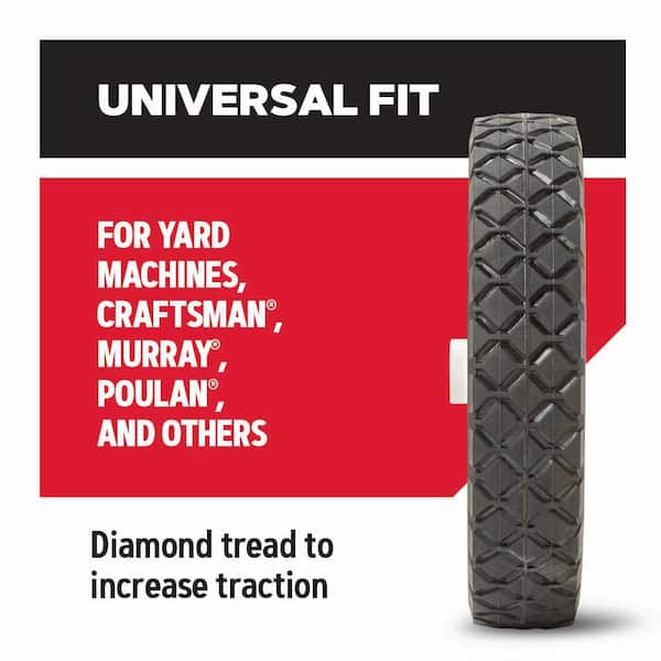7" Wheel for Walk-behind Mowers, Universal Fit (R-72-107)