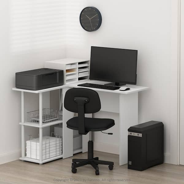 Furinno abbott deals l shaped desk