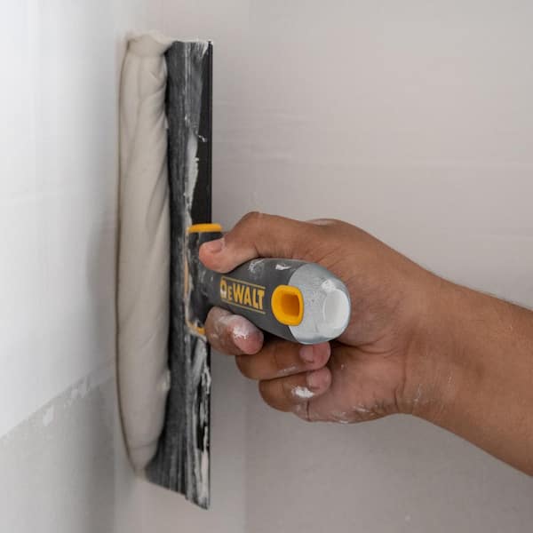 DEWALT 16 in. Stainless Steel Big Back Taping Knife with Soft Grip