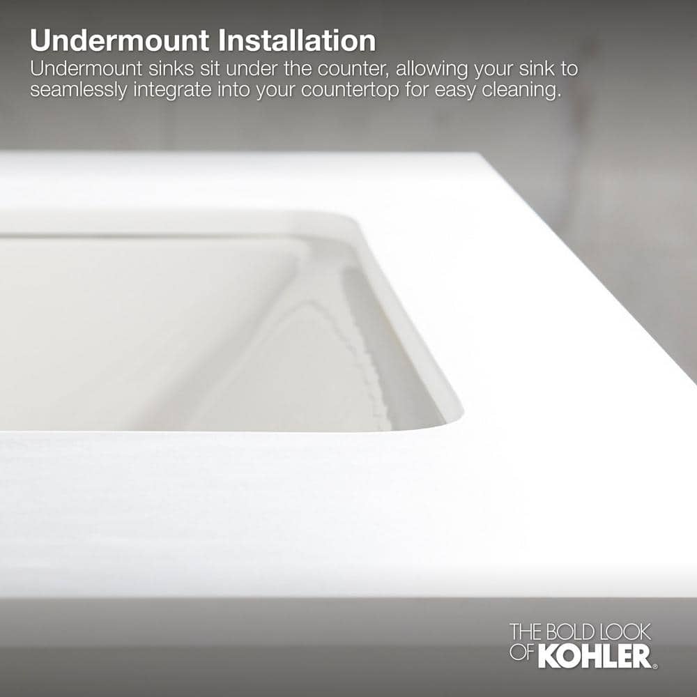 Canvas White Cast Iron Oval Undermount Bathroom Sink
