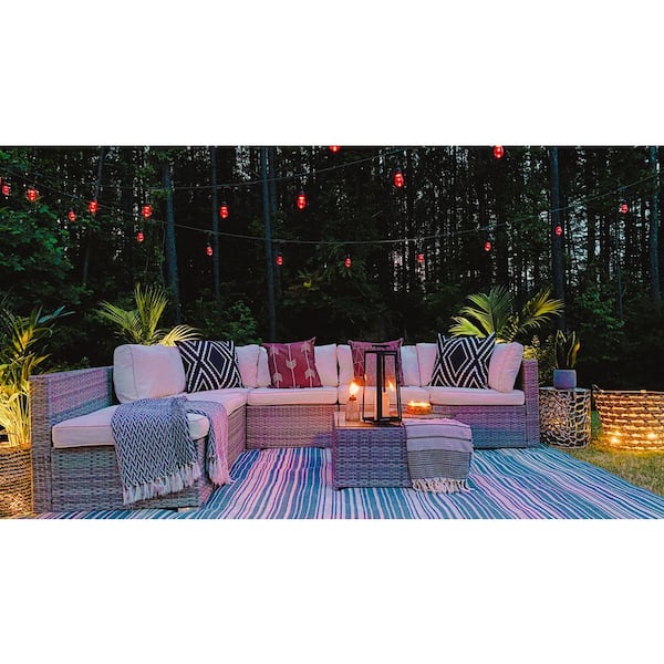 Bulbrite Outdoor/Indoor 36 ft. Plug-in S14 LED Smart String Light