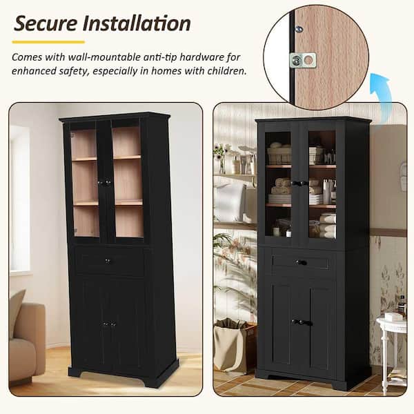 How to Secure Tall Bathroom Linen Cabinet to Wall: Easy Safety Tips