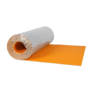 Ditra-Heat-Duo-PS 3 ft. 2-5/8 in. x 33 ft. 6-1/2 in. Peel and Stick Uncoupling Membrane Roll