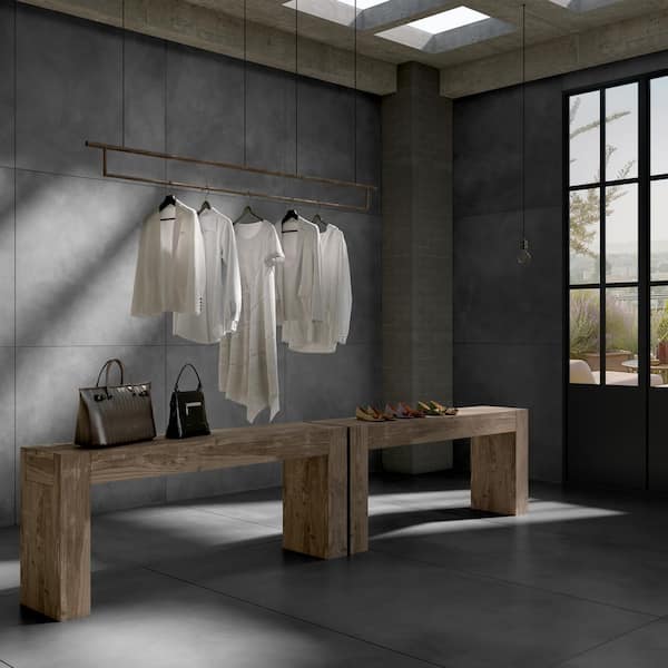 Ryx Verve Gray 47.16 in. x 47.16 in. Concrete Look Matte Porcelain Floor and Wall Tile (30.98 sq. ft. / Case)