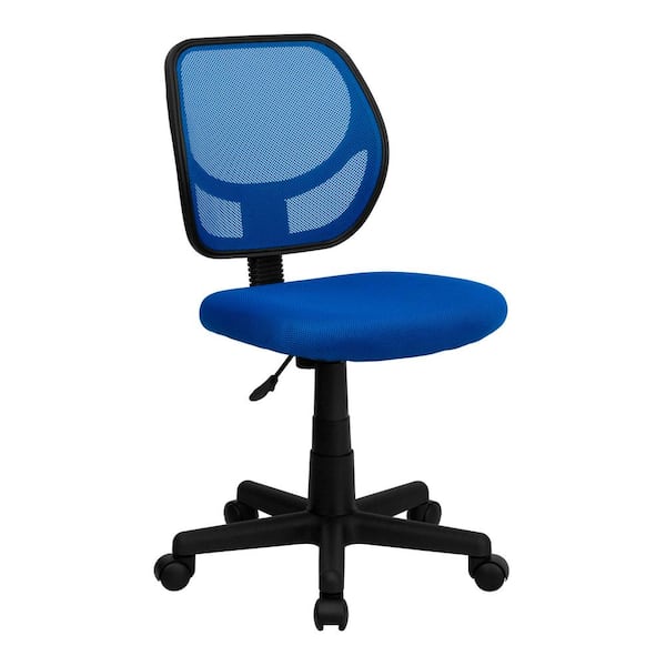 Flash Furniture Mesh Swivel Task Office Chair in Blue