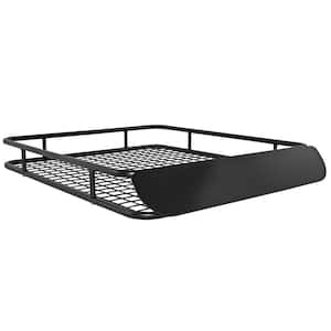 150 lbs. Capacity Steel Roof Cargo Carrier Basket with Wind Fairing