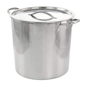 Whittington 12 qt. Stainless Steel Stock Pot with Lid