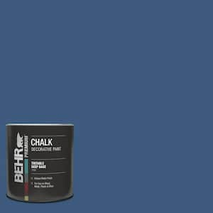 1 qt. #M520-7 Admiral Blue Interior Chalk Finish Paint