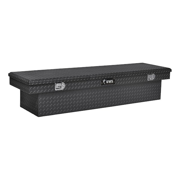 Lund 79460cc 60 Inch Flush Mount Truck Tool Box Black Aluminum – Rto