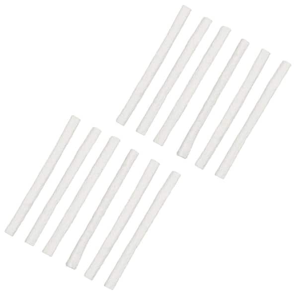 Replacement Fiberglass Wicks for Outdoor Torches and Lamps (12-Pack)